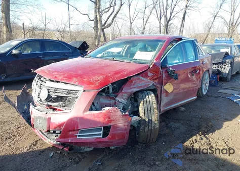 2014 Cadillac Xts Vsport Platinum z USA, uszkodzony, nr VIN 2G61W5S86E9132263